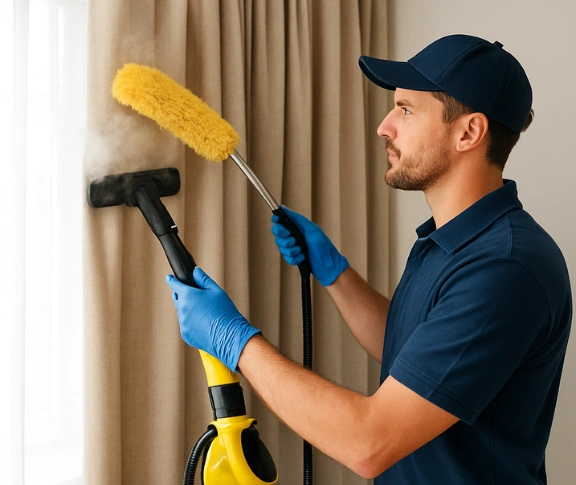Trusted blind cleaning technician Matty Curtain Cleaning narellan-vale-nsw QLD